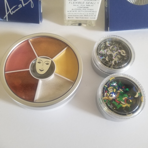 Kryolan Make Up Bag - Eyelashes, Mirror, Glitter M - Picture 4 of 8